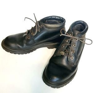 Timberland Black Leather Waterproof Boots